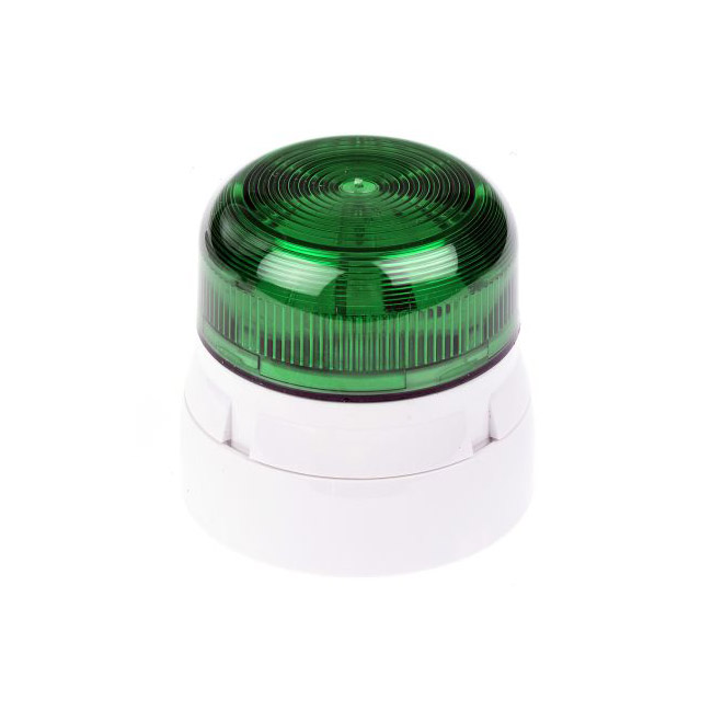 Klaxon Flashguard Xenon 系列 绿色灯罩 氙 闪光 信号灯塔 QBS-0006